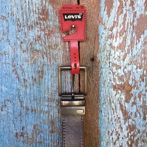 Levi’s Brown & Black Reversible Leather Belt - NWT